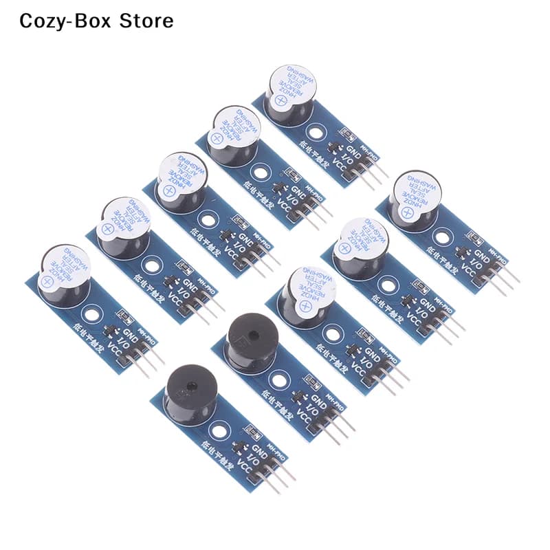 [ZY]Active Passive Buzzer Module For 5V Low Level Trigger Compatible With Raspberry Pi ESP32 High Quality DIY Kit[ZY]