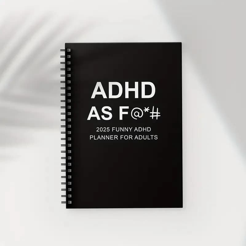 Agenda Divertente ADHD 2026 per Adulti - Organizer Quotidiano per Gestione del Focus e del Multitasking