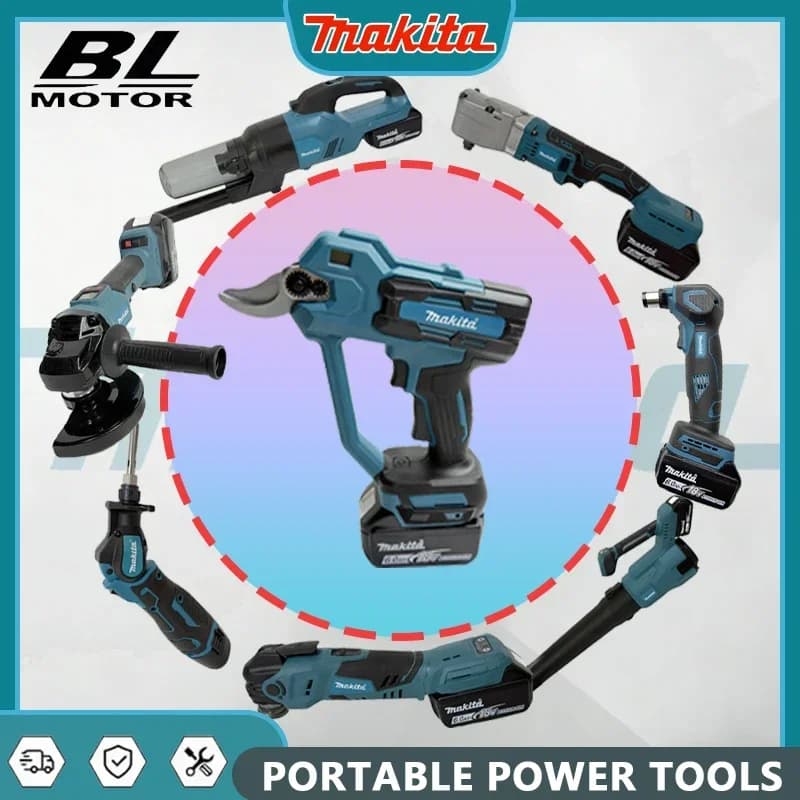 2026 Makita Vari Modelli di Utensili Elettrici Portatili a Batteria: Sega a Sciabola, Avvitatore a Impulsi, Cacciavite Ricaricabile