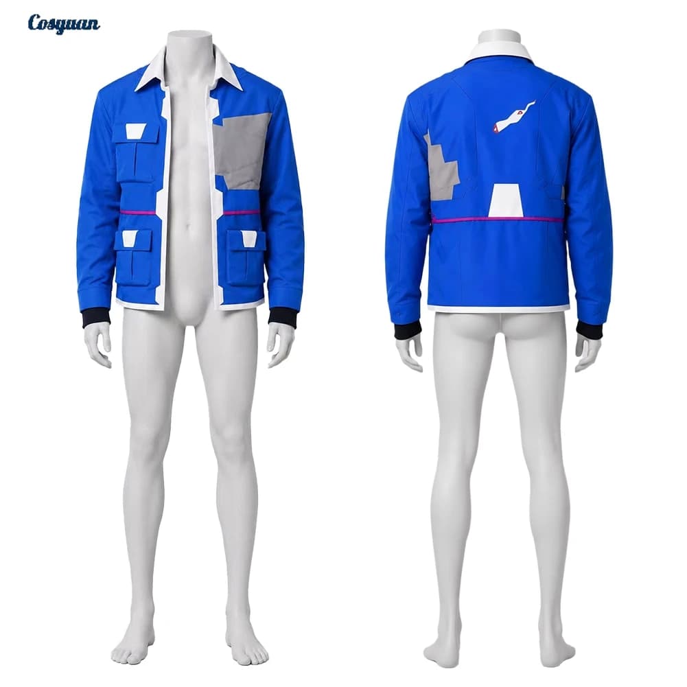Cartoon Edge Cosplay Runners S2 David Martinez Jacket Cloth Men Party Disguise Roleplay Halloween Costume Carnival Outfit Suits