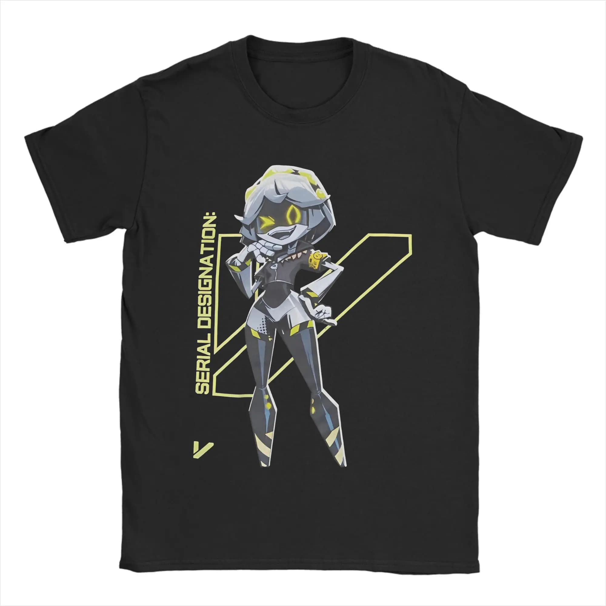 Murder Drones T-shirt da uomo Personaggio del gioco Divertente 100% cotone T-shirt girocollo manica corta T-shirt Idea regalo