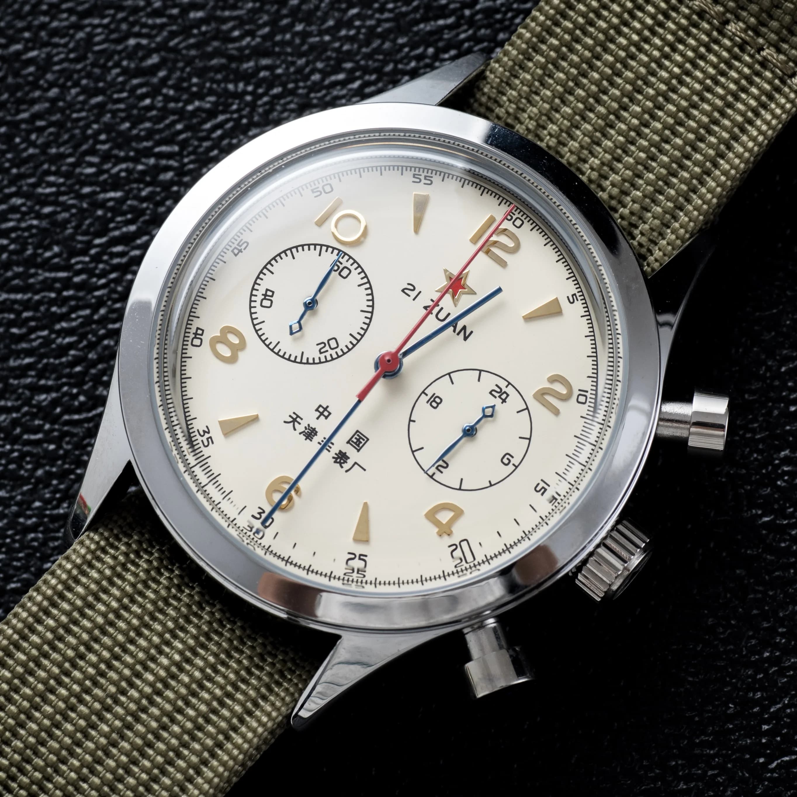 DD38mm/40mm 1963 Omaggio Orologi da uomo Bubble Dome Glass Beat Orologio al quarzo impermeabile 3Bar business lusso vintage Pilot Men watch