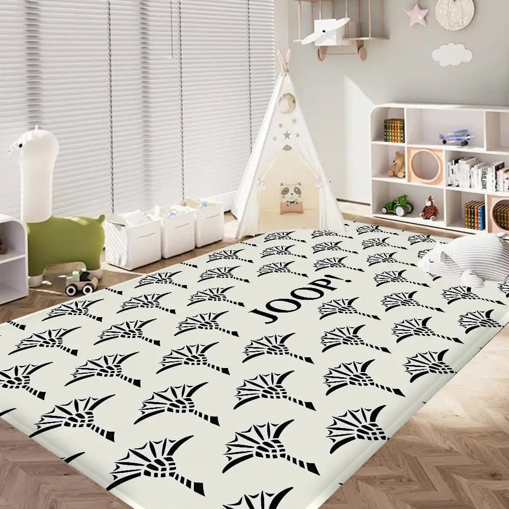 J-Joops Logo Entrance Door Mat Washable Non-Slip Living Room Sofa Chairs Area Mat Kitchen Welcome Doormat