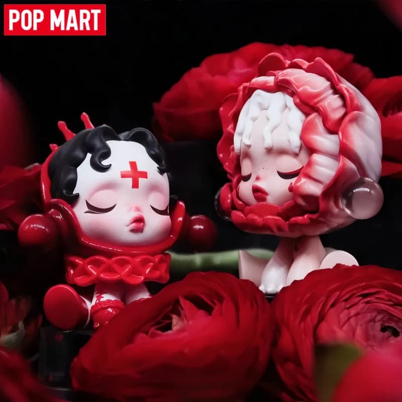 POP MART Skullpanda Serie Castello Antico Originale Blind Box Mystery Box Guess Bag Giocattoli Bambole Figure Anime Ornamenti da Scrivania