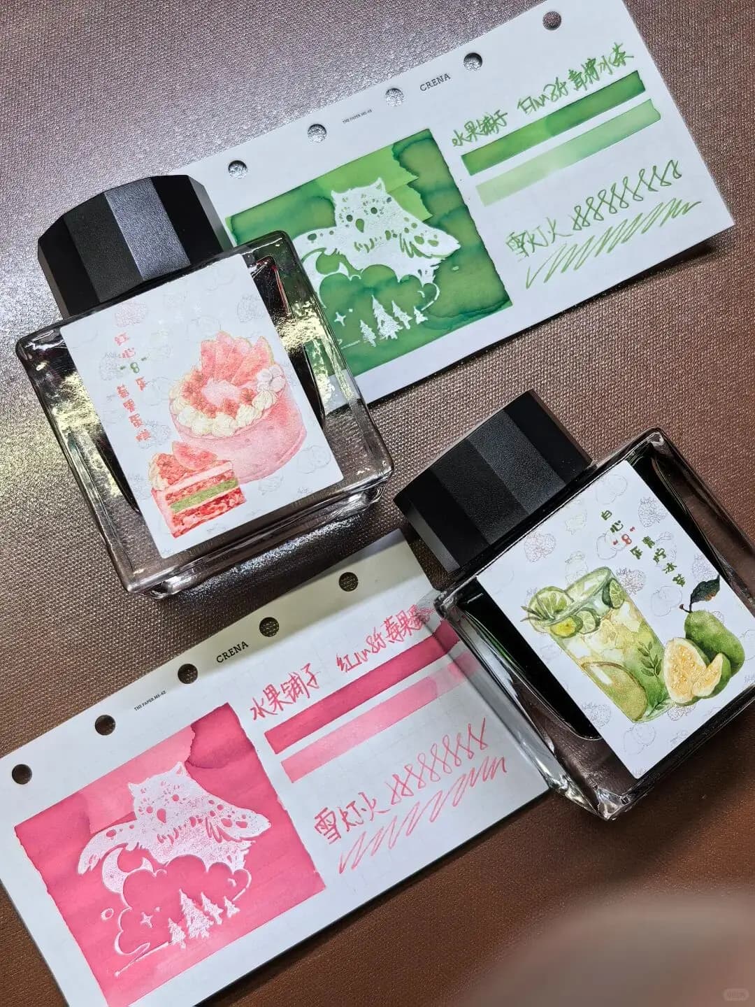 [Fruit Shop] 8th Anniversary Limited Edition Fountain Pen Ink Red Heart Barley White Heart Barley 50ml