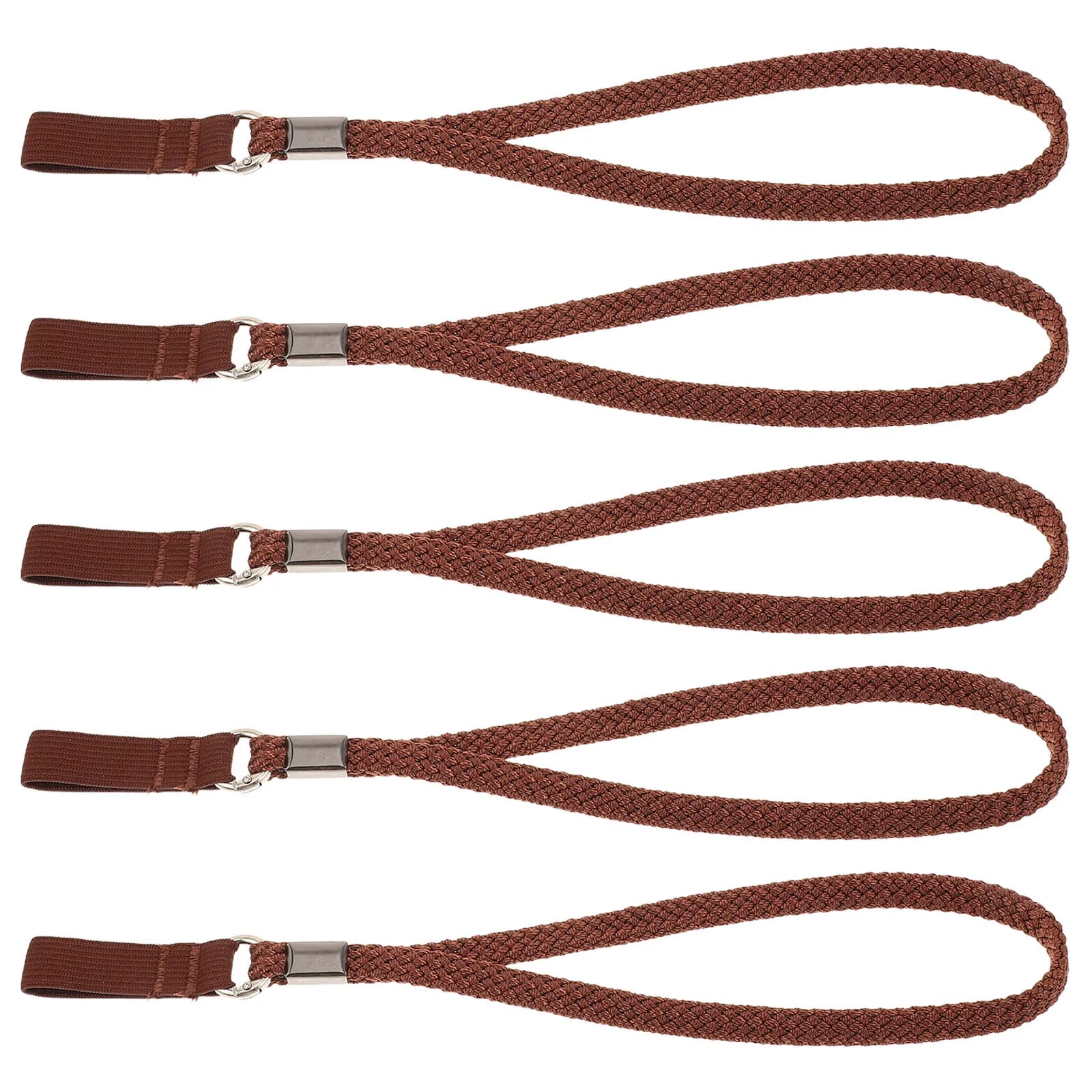 5Pcs Walking Cane Wrist Strap Nylon Anti-Drop Hiking Stick Holder Strap Elderly Safety Lanyard Trekking Pole Accessories