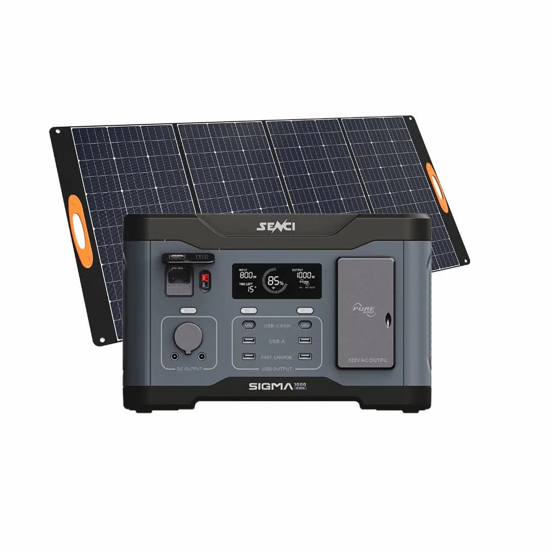 Watt all'ingrosso da 1000 W con pannello incluso Stazione di energia solare Utilizza generatore di emergenza per esterni