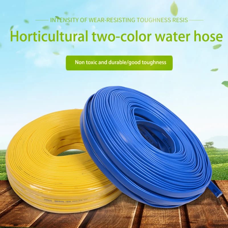 Water Pipe Set 1/2'''' - Durable Home Garden Pipe Kit 5M-20M Green and Yellow Water Pipe Set Thick and Durable