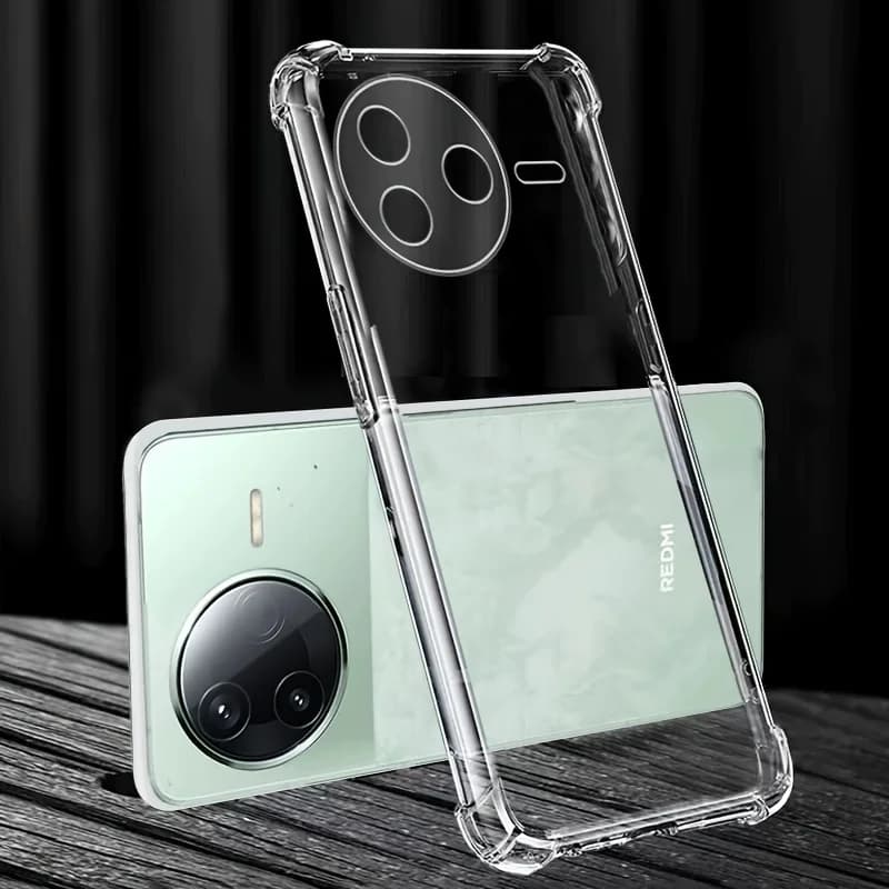 Transparent Phone Case For Xiaomi Poco F7 Pro F7 Ultra Soft TPU Silicone For Xiaomi Poco F7 Back Cover Clear Case