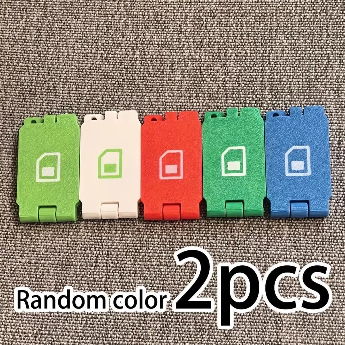 4pcs New Travel Phone Card and Pin Storage Box, Phone Card Clip, Outdoor Equipment Accessories Storage Box
