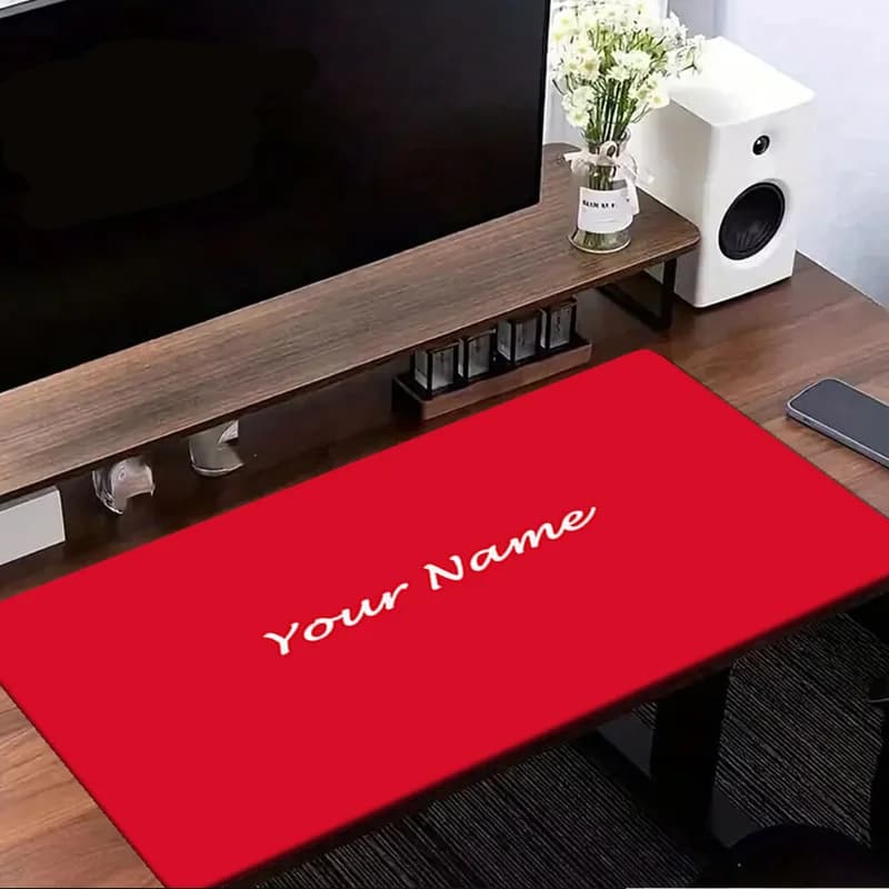 Custom Photo Mouse Pad Personalized Large Non-Slip Desk Mat for Gaming & Office, Large Mousepad for Desk, Personalizable Gift