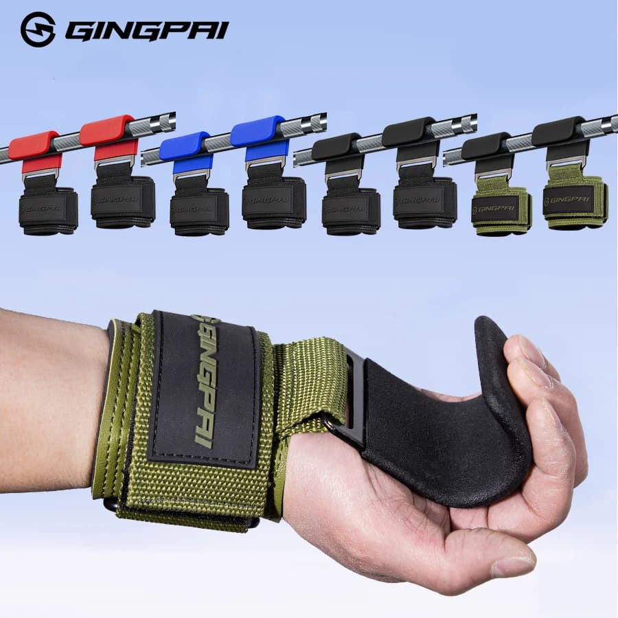 Wrist Strap Wrist Strap Hand-Bar Gym Wrist Strap Wrist Strap Fitness Hook Weight Belt Pull-up Shoe Weight Lift Gloves
