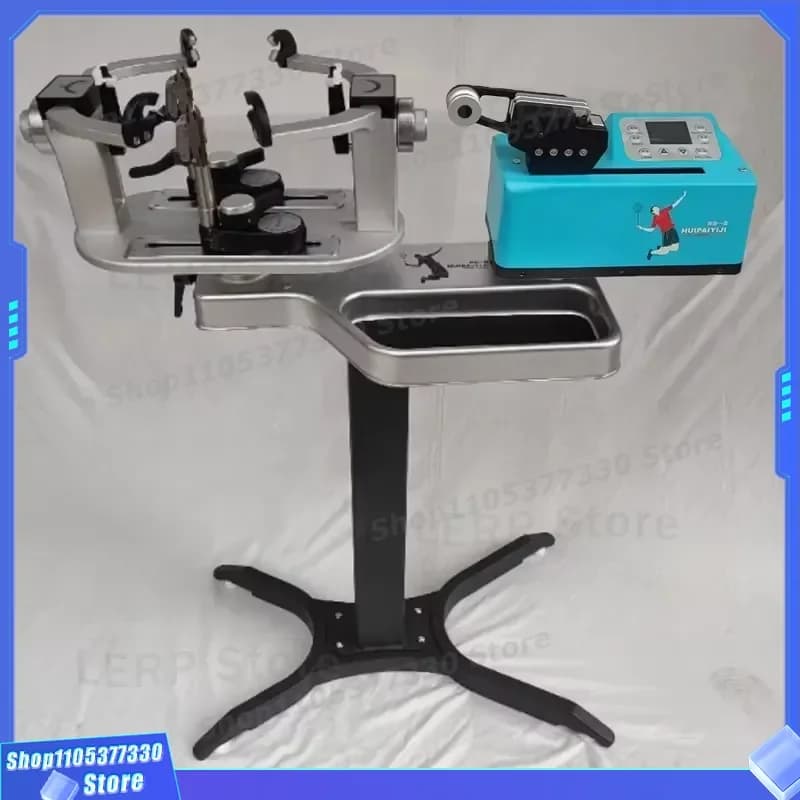 Automatic Badminton Tennis Racket Stringing Machine High Quality Computerized Threading Device with Belt Clip for Sports