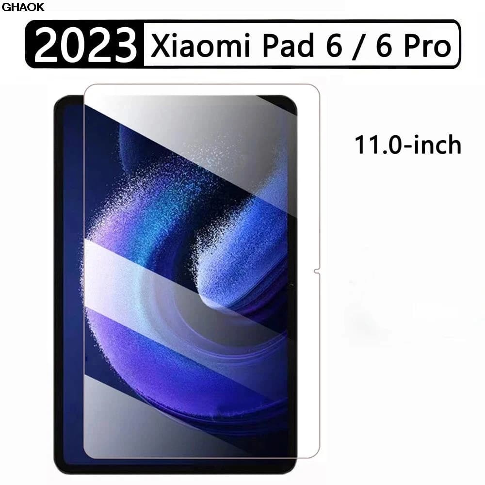 Vetro temperato per Xiaomi Pad 6 / 6 Pro 11 2023 Pellicola protettiva per schermo Anti-Graffio HD 9H Vetro protettivo Tablet Vetro temperato