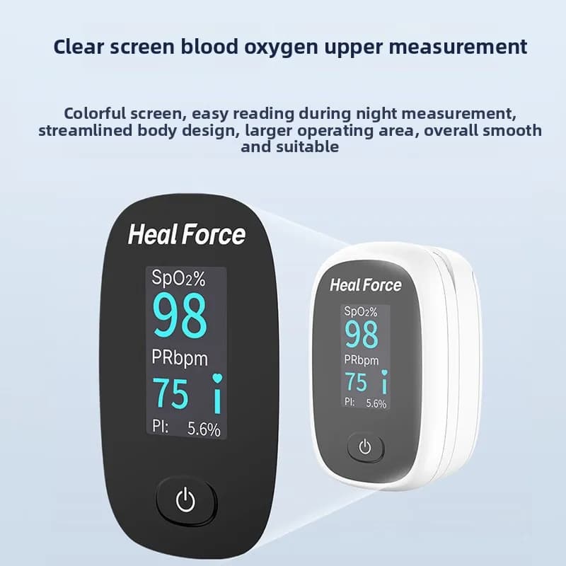 Pulse oxygen in blood SPO2 PR PI Saturimeter with sleep monitor Portable pulse oxymeter