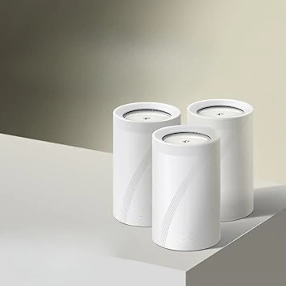 Sistema Mesh WiFi 7 BE10000 per Tutta la Casa, 4 Porte Cablate 2.5G, 4 Antenne Interne Intelligenti, HomeShield (Confezione da 3)