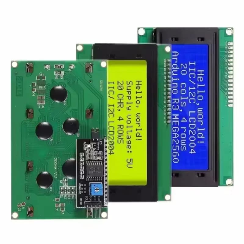 LCD2004 2004 LCD Module Blue/Green/White Screen LCD character display 20X4 Module IIC I2C serial interface adapter module for Arduino