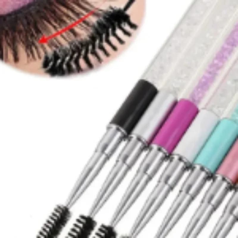Reusable eyelash brush, mascara applicator, eyelash extension brush