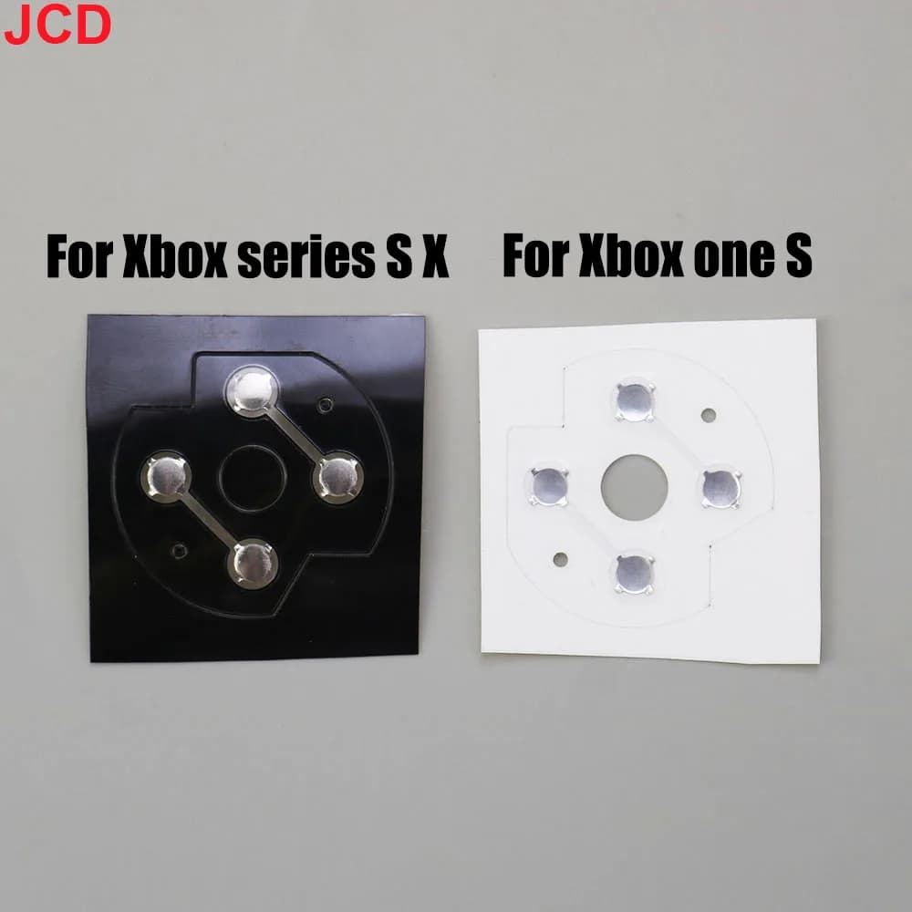 JCD 1 pz Per Xbox Una Serie S X S Controller Croce Chiave D Pad Cupola In Metallo A Scatto PCB Board Bottoni Pellicola Conduttiva adesivo