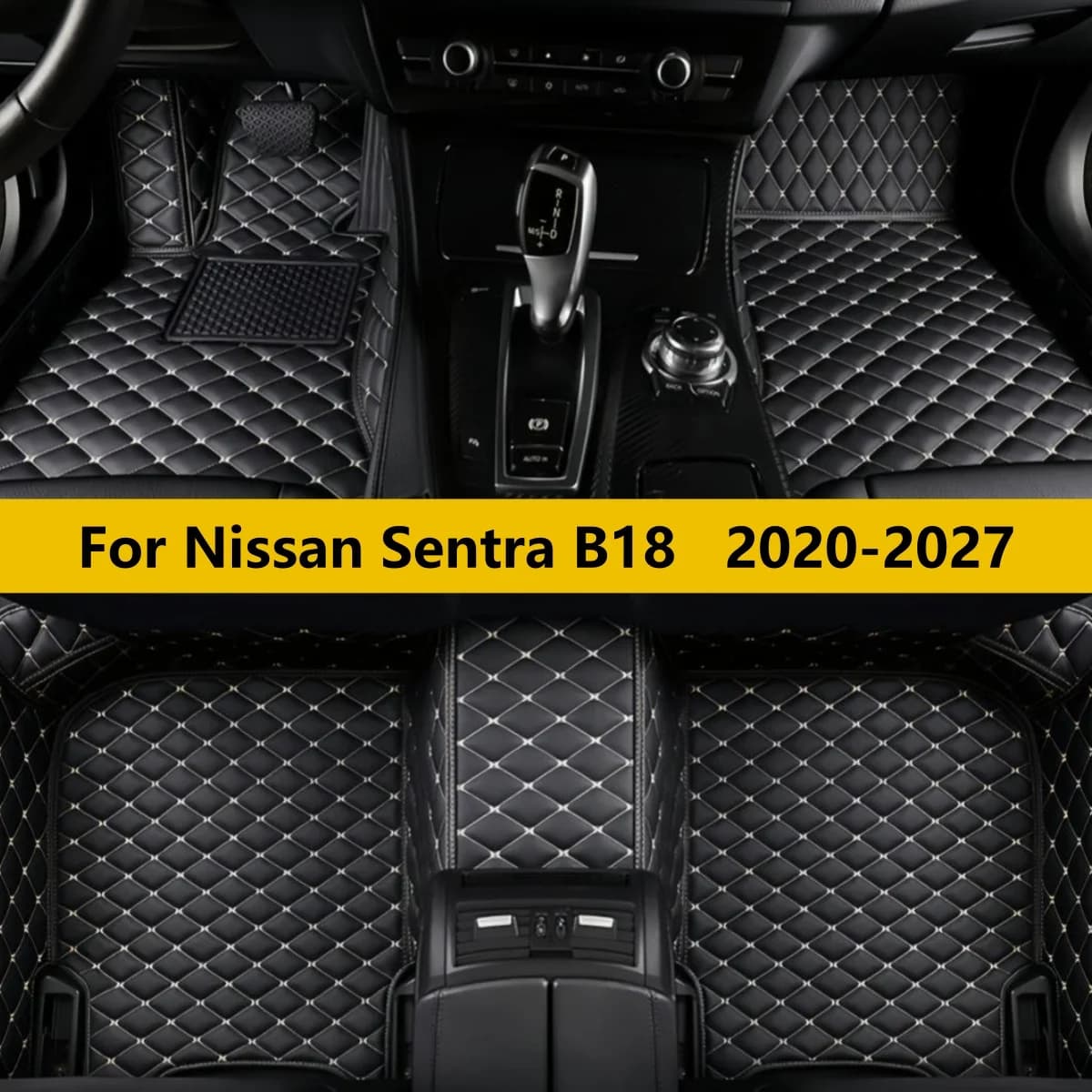 Tappetini Auto Personalizzati per Nissan Sentra B18 2020 2021 2022 2023 2024 2025 2026 2027 Accessori Auto Coperture Personalizzate Tappeti Poggiapiedi