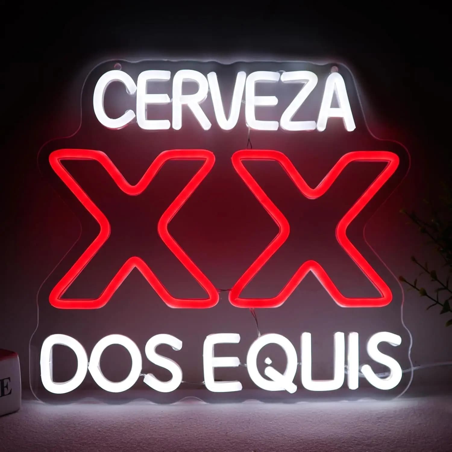 Insegna al Neon 'Beers' USB, Luce LED Retrò per Bar, Casa, Negozio, Festa, Club, Bistrot, Sala Giochi, Garage, Camera da Letto, Decorazioni, Regalo