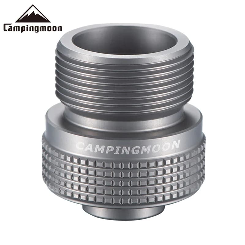 CAMPINGMOON Z20 Stove Switch to High Mountain Adapter Gas Tank Converter Aluminum Alloy Converter Propane Interface Accessories