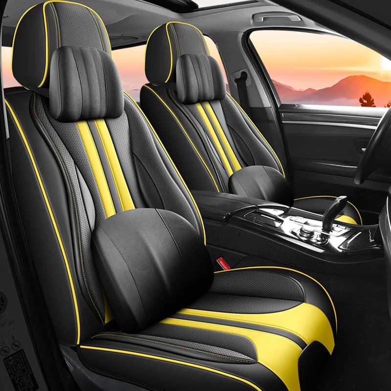 NAPPA Leather Universal Car Seat Covers For Toyota CHR Corolla, Camry, rav4 Waterproof Seat Cushion Automotive Accessories