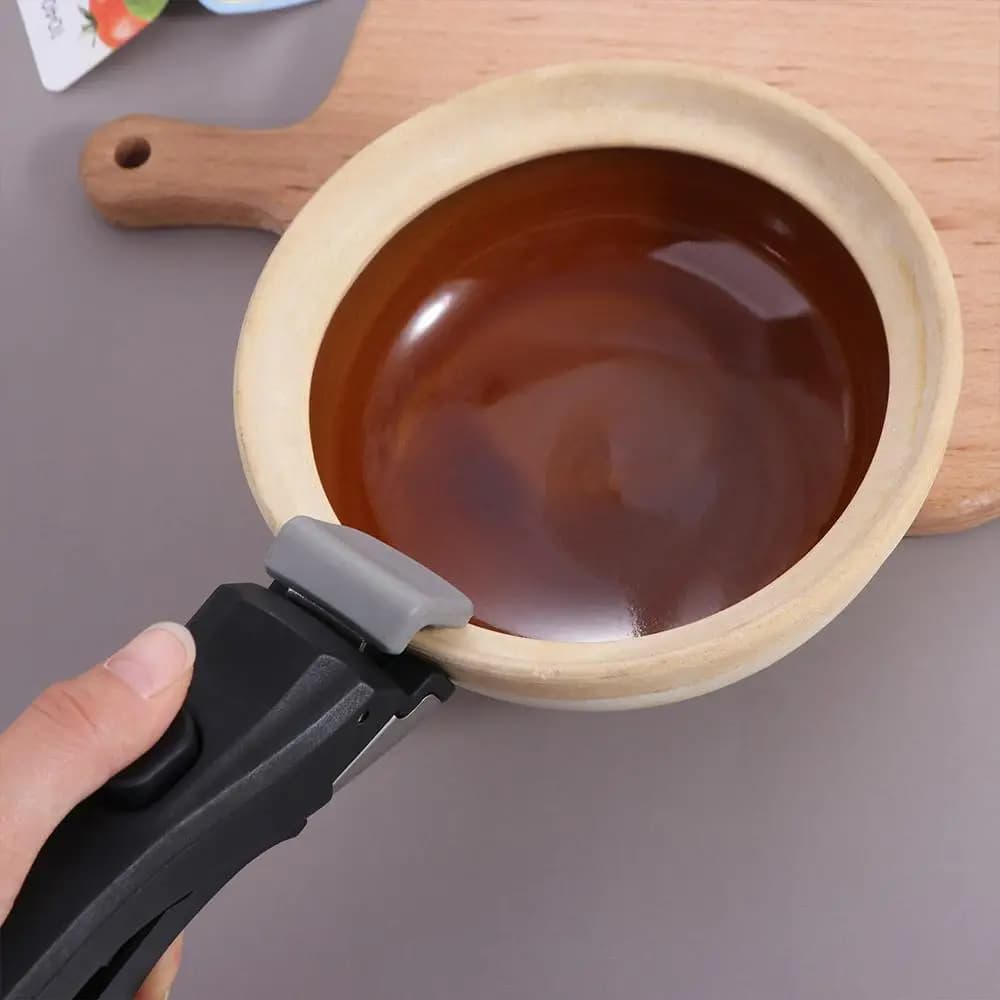 Manico Anti-scottatura Rimovibile per Pentole, Ergonomico Universale Staccabile per Padelle, Clip di Ricambio Portatile per Pentole e Piatti