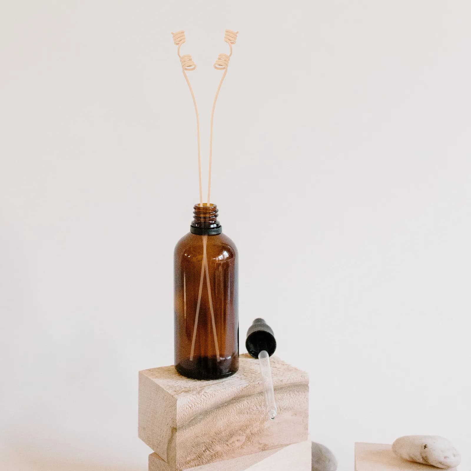 10 Pezzi Bastoncini Diffusori in Rattan Spessi per Oli Essenziali, Ricarica per Diffusore di Aromi, Accessori per Aromaterapia