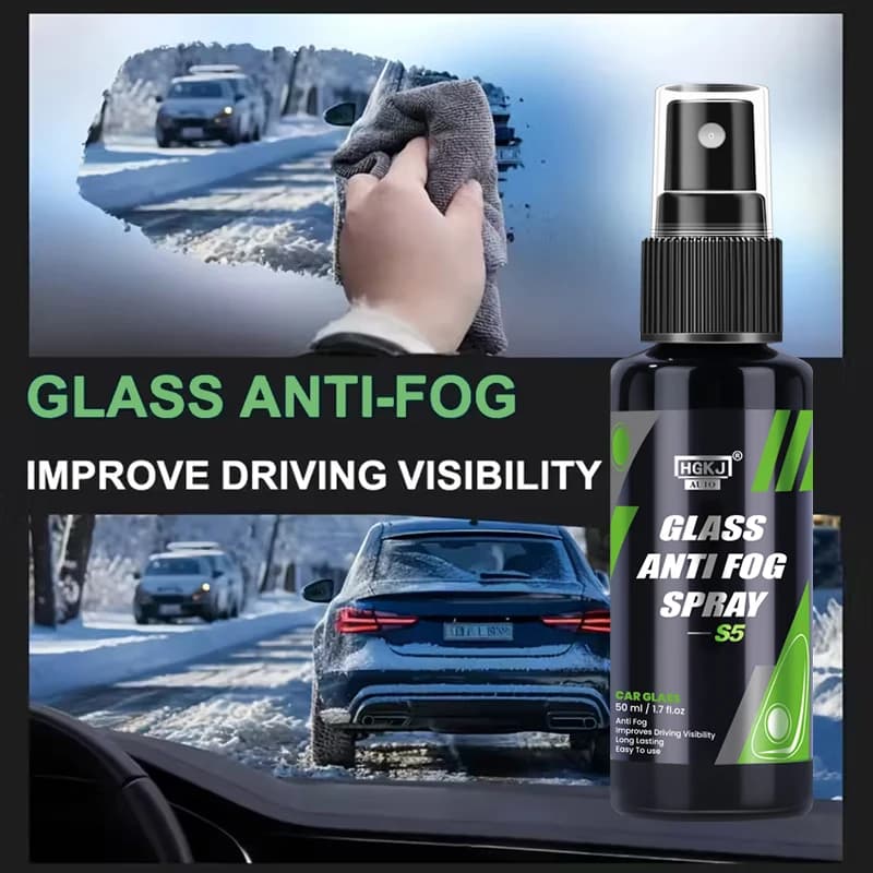 Finestra di automobile Anti Fog Spray Vernice liquida Cura Polishe Antipioggia Agente antiappannamento Acqua Cura dell'auto Parabrezza Vetro Accessorio automatico S5