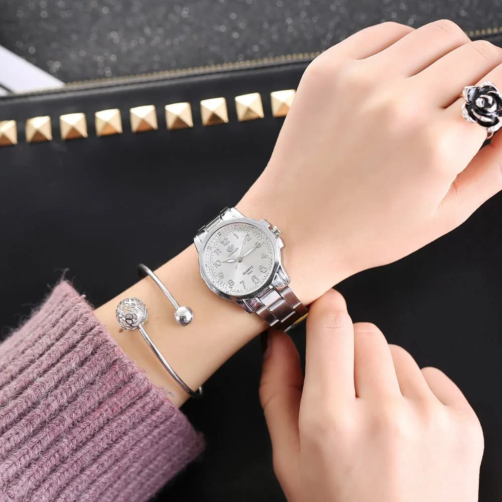 Women's Watch Quartz Analog Stainless Steel, Elegant Women's Watch Luxury Women's Wrist Watch, Women's Gifts