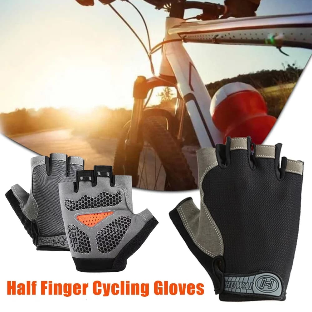 Breathable Gloves Anti-slip Mid-sleeper for Men and Women, Mirrors and Subtles, for Cycling, Sports, Gym, Open Training, Calli Protection