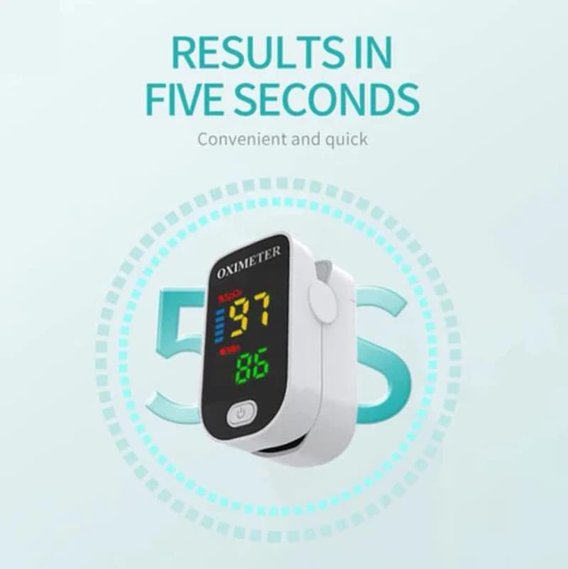 New Pulse Fingertip Oximeter Blood Pressure Monitor OLED Digital Fingertip Oximetro Pressure Meter Health Care Tool for Home