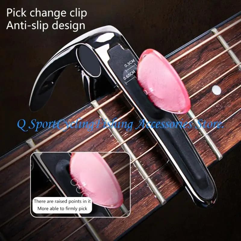 31kc Metal Guitar Capo Facile da trasportare Studio Capo Spring Flamp Capo