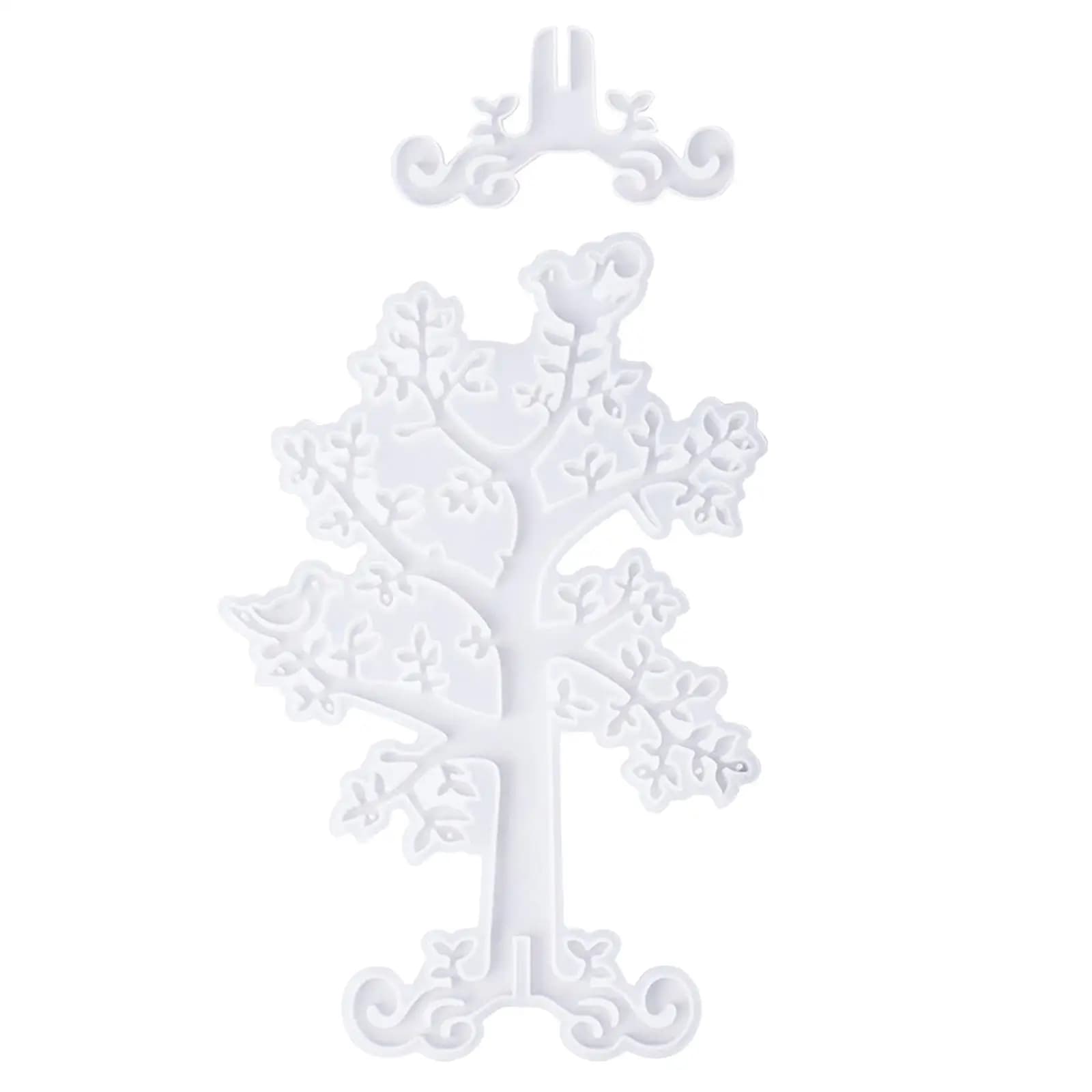 Organizzatore di gioielli in silicone, strumento per la creazione di gioielli in resina, supporto per collane, vassoio porta accessori, decorazione