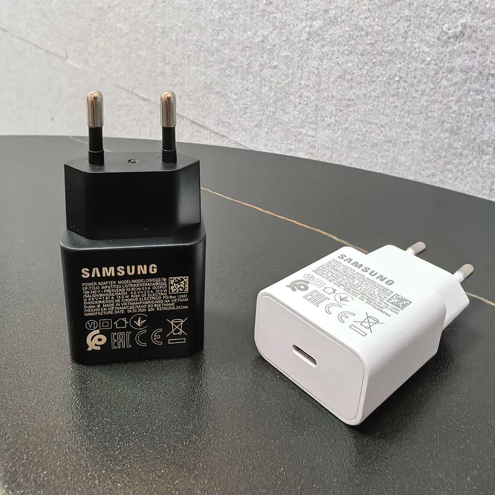 Samsung PD 15W Caricatore Veloce Per Galaxy S20 FE S21 S8 S9 S10 Plus Nota 8 9 A51 A52 A71 USB C EU EP-T1510 Adattatore di Ricarica Rapida