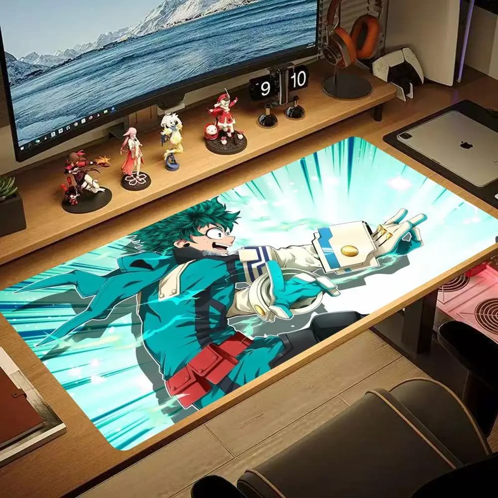 Tappetino per mouse My Hero Academia Dream Anime Movie 90x40CM antiscivolo, tappetino per mouse da gioco, tappetino per mouse da e-sport, tappetino per mouse meccanico