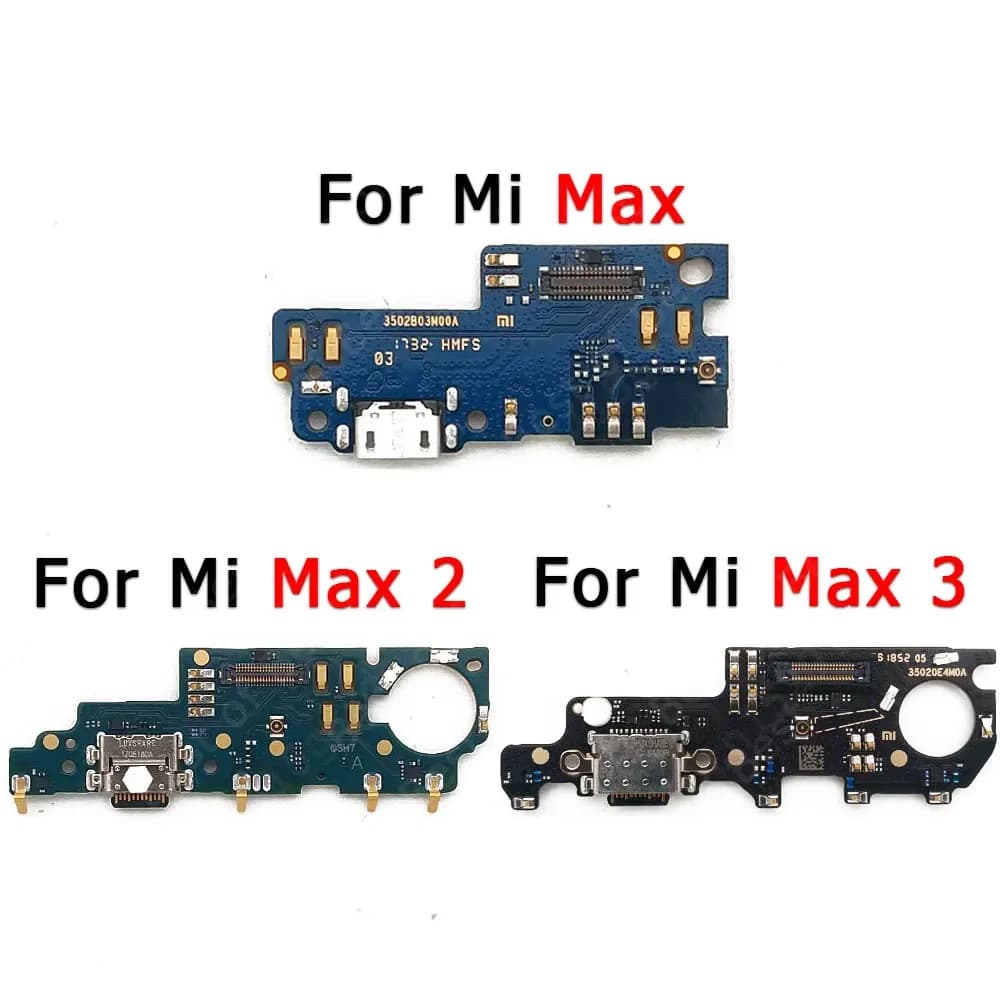 Porta di ricarica per Xiaomi Mi Max 3 2 Max2 Max3 riparazione scheda di ricarica parti di ricambio piastra connettore USB flessibile