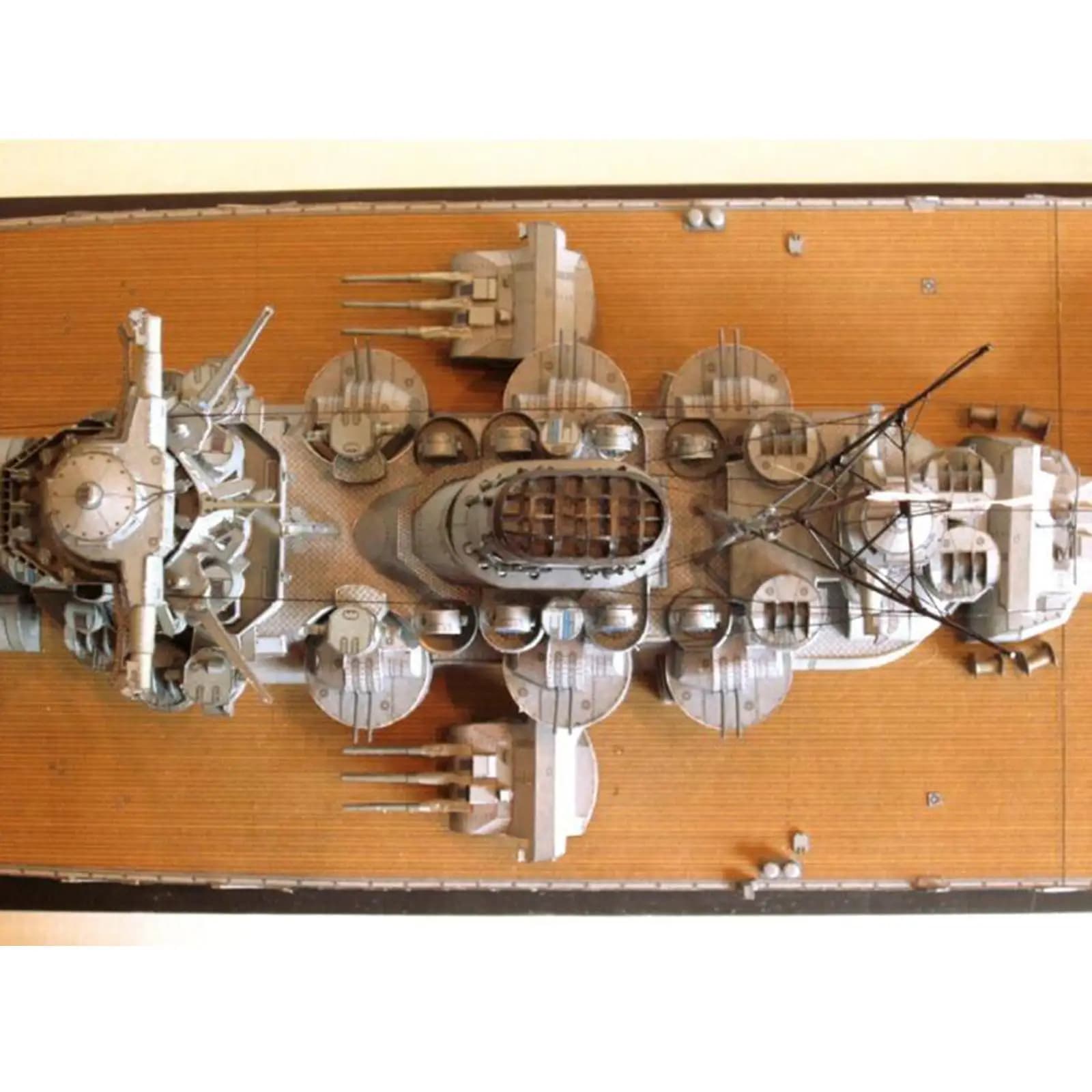 1 pz Puzzle Nave Yamato Seconda Guerra Mondiale, Kit Modellino Fai da Te in Carta, Giocattolo Artigianale per Bambini e Adulti, Decorazione Casa, Ornamenti, Regali
