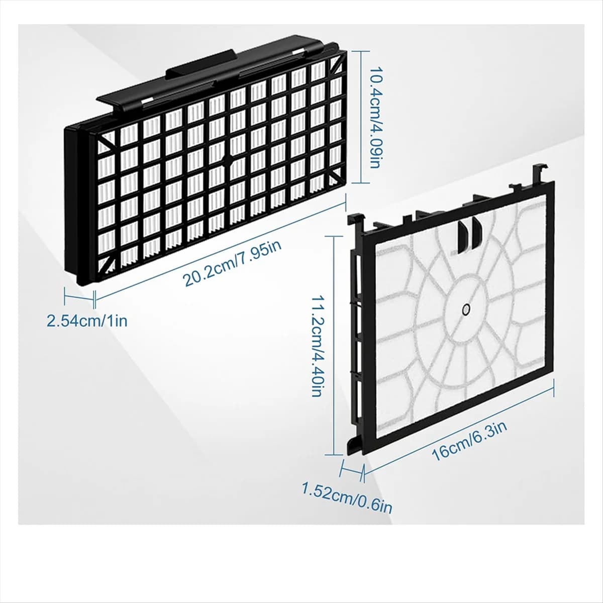 Filtro Hepa Filtro di protezione motore per aspirapolvere Q5.0 Extreme SilencePower VSQ5X1230