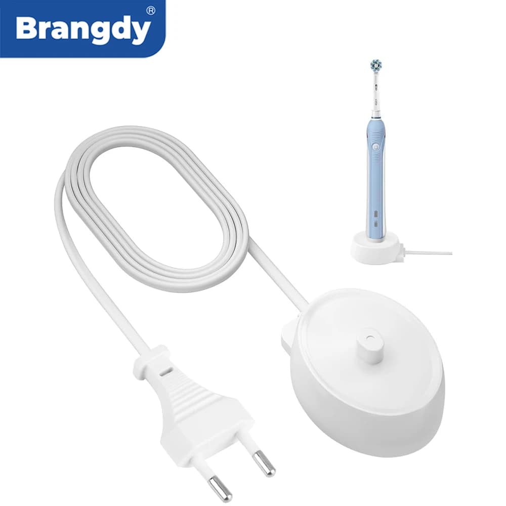 Brangdy Charger Suitable for Electric Toothbrush Oral B series iO 3 4 5 6 1000/3000/5000/7000/7500 Waterproof Inductive Charger Base