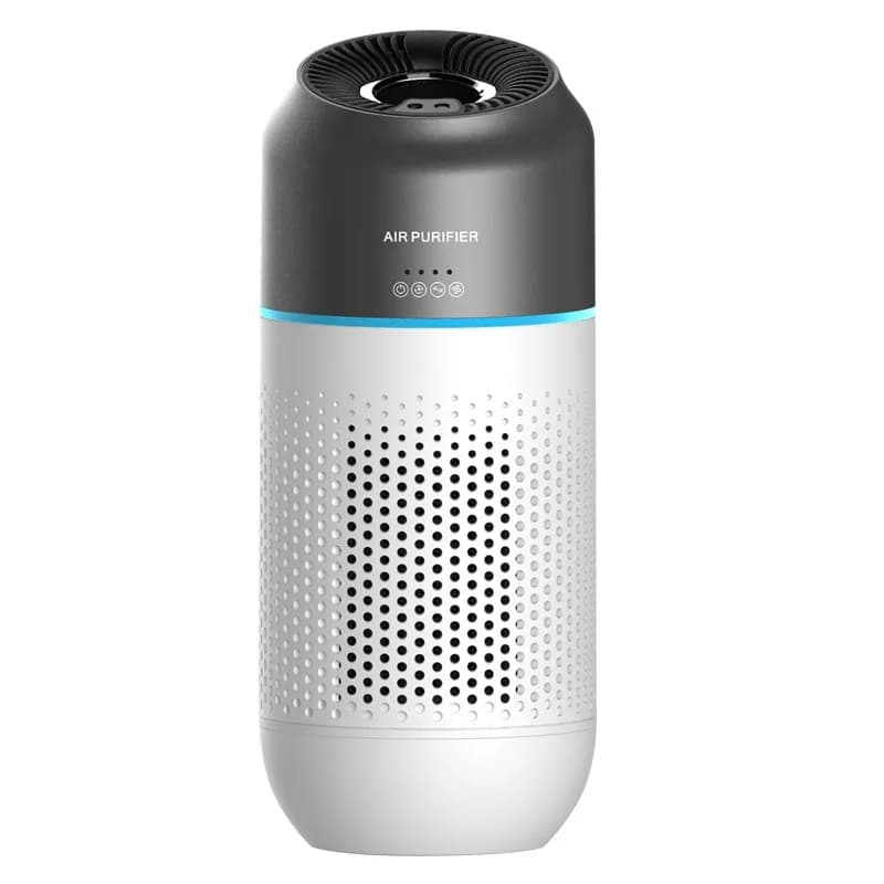 Purificatore d'Aria Intelligente a Induzione Automatica con Filtro HEPA per Auto e Hotel, Portatile Senza Contatto, con Riduzione del Rumore e Controllo tramite App