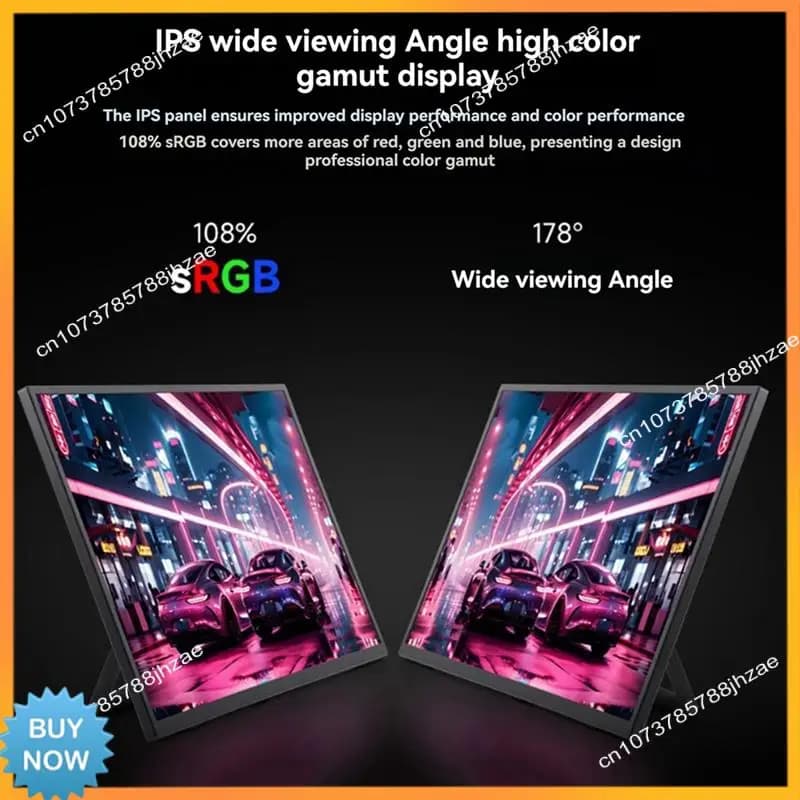 A10R Touch Screen LCD 18.5 inch Portable Type-C/Minihdmi Compatible Interface IPS Display for Raspberry Pi 5, US Pl Mobile Phone