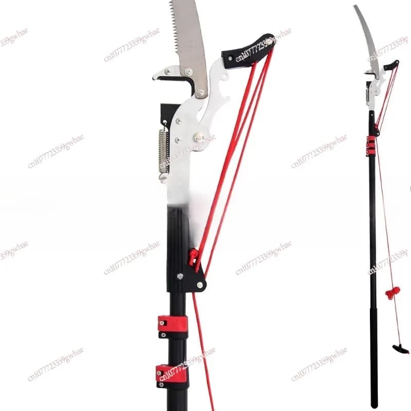 Cesoie for tall branches with telescopic rod of 5.4 meters, shears for pruning, sawdust tape Cesoie high altitude extended from 7.2 meters