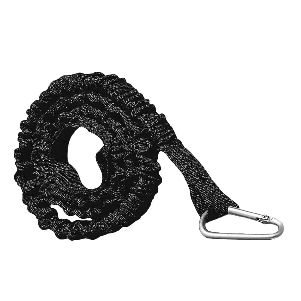 Elastic Kayak Paddle Leash Hook Quick Lock Safety Rope Prevent Paddle Loss Kayak Boat Accessories Kayaking Accessories