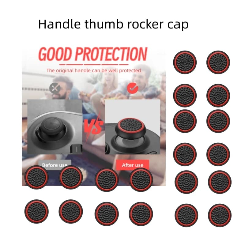 4/10PCS Controller Thumb Stick Grip Joystick Cap Accessori di copertura per PS3 PS4 XBOX ONE Copertura antiscivolo Gamepad di ricambio