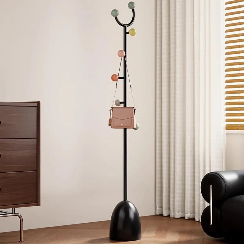 Appendiabiti in stile nordico crema Camera da letto Borsa semplice e appendiabiti Abiti creativi Asta appesa Mobili per la casa Perchero FYCR