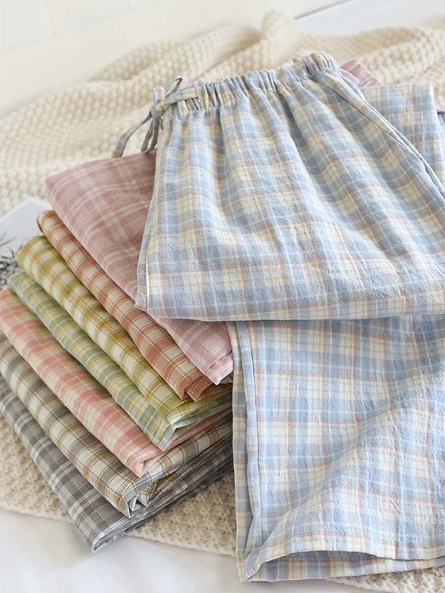 2025 Nuovi pantaloni del pigiama Pantaloni sottili da uomo Pantaloni da casa stampati casual di grandi dimensioni Pantaloni singoli primaverili e autunnali