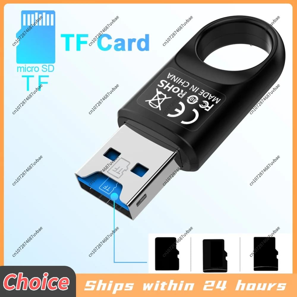 Memory Card Reader Adapter USB 3.0 High Speed Flash Memory Card Adapter Hub for PC/Laptop/Smart Phone/Driving Recorder