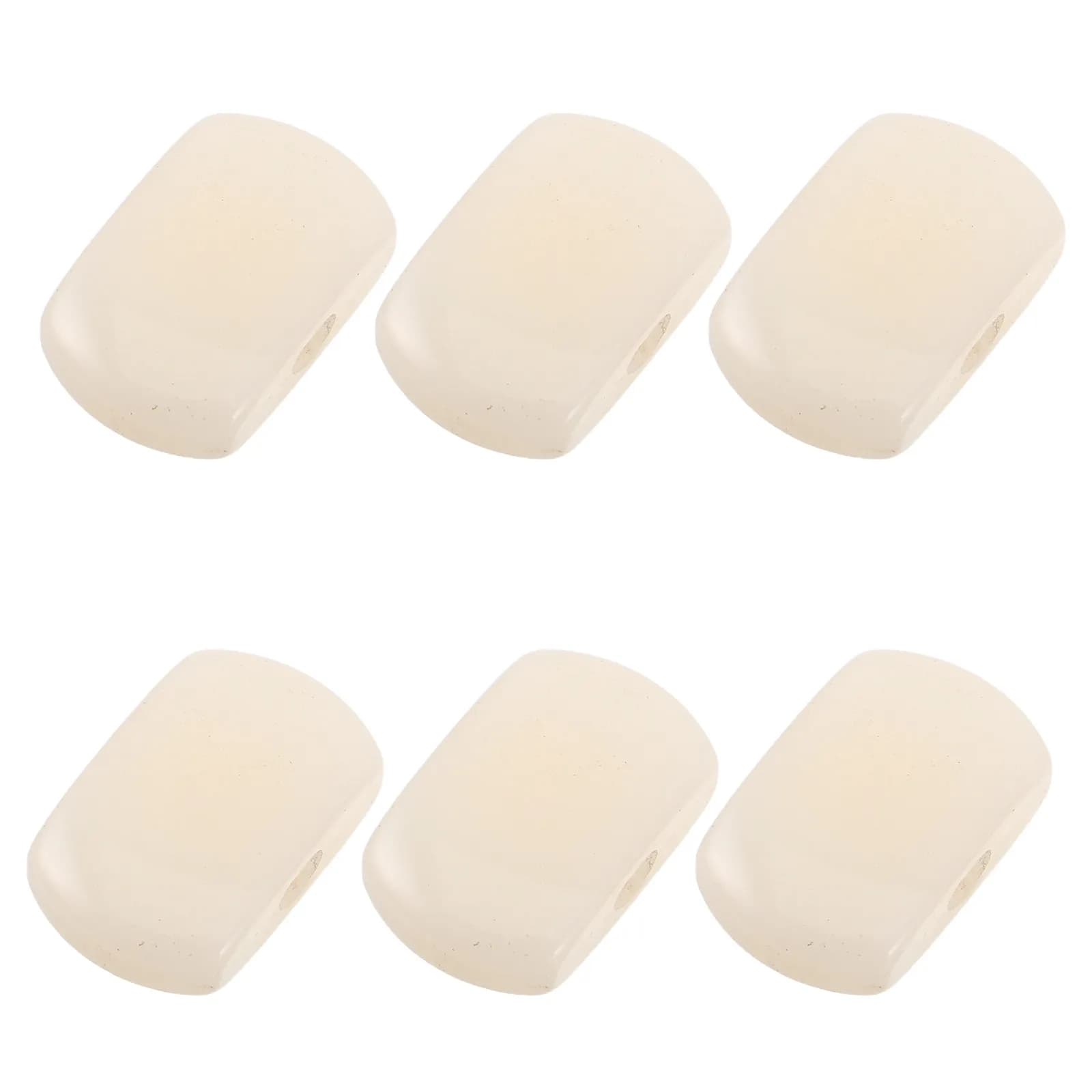6 Set di Piroli per Accordatura Chitarra, Manopole di Ricambio in Resina per Chitarre Acustiche, Classiche ed Elettriche, Violini, Banjo, Ukulele - Ricambi Hardware